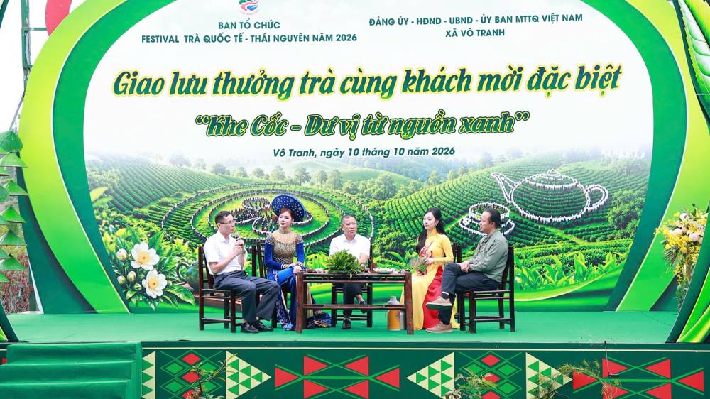 “Khe Cốc - Dư vị từ nguồn xanh” - mở màn chuỗi các hoạt động đặc sắc trong khuôn khổ Festival Trà Quốc Tế - Thái Nguyên năm 2026